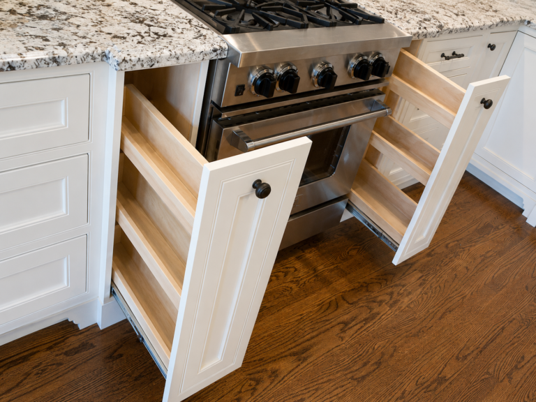 side pullout drawers