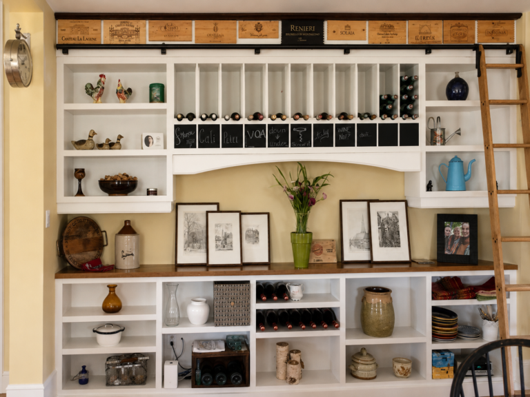 wine wall unit